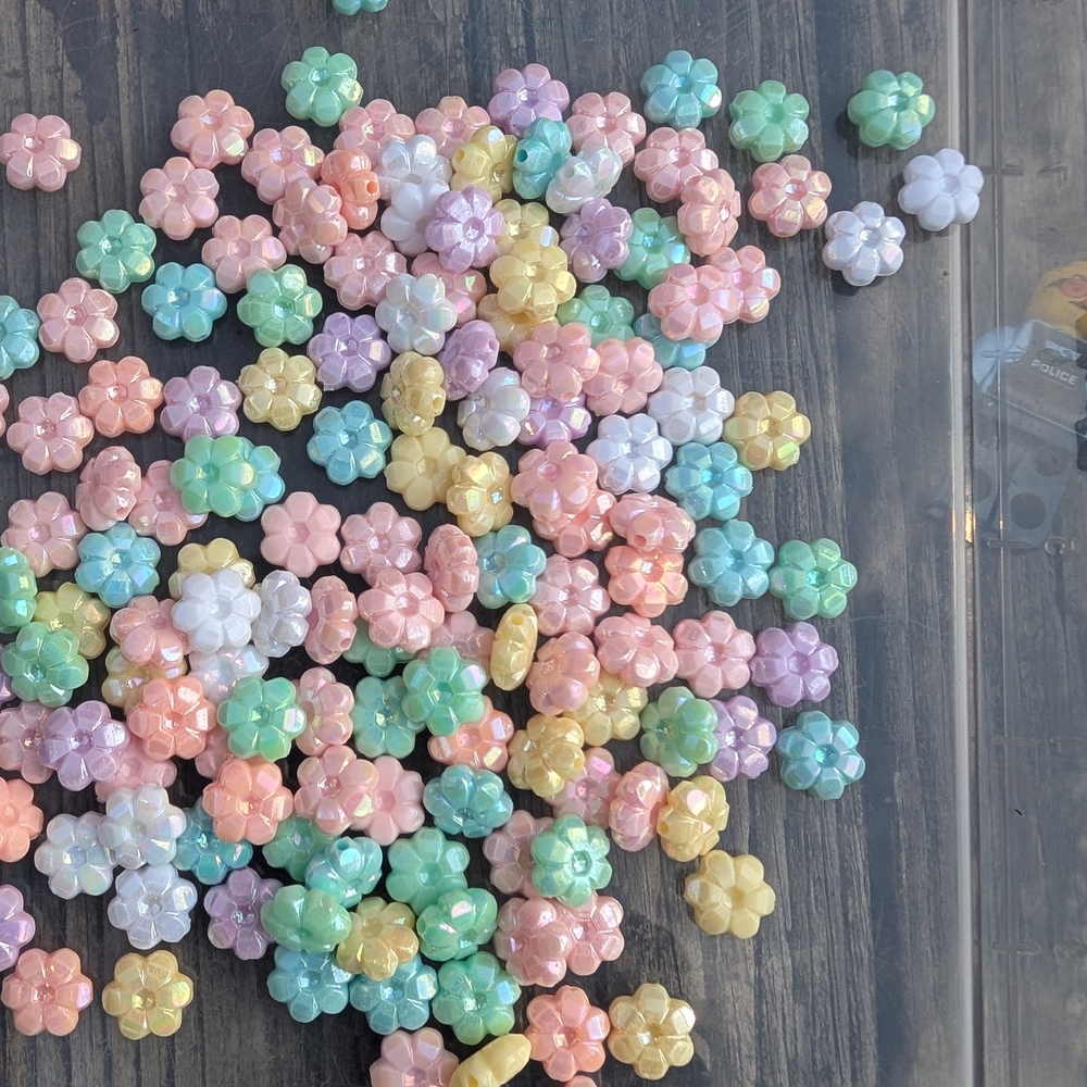 Pastel Flower Beads